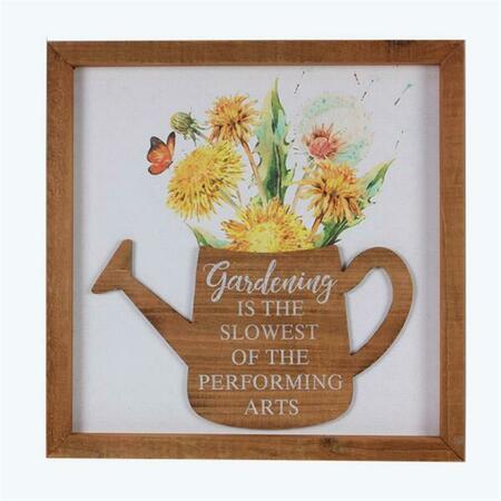 YOUNGS Wood Water Can Wall Sign 72138